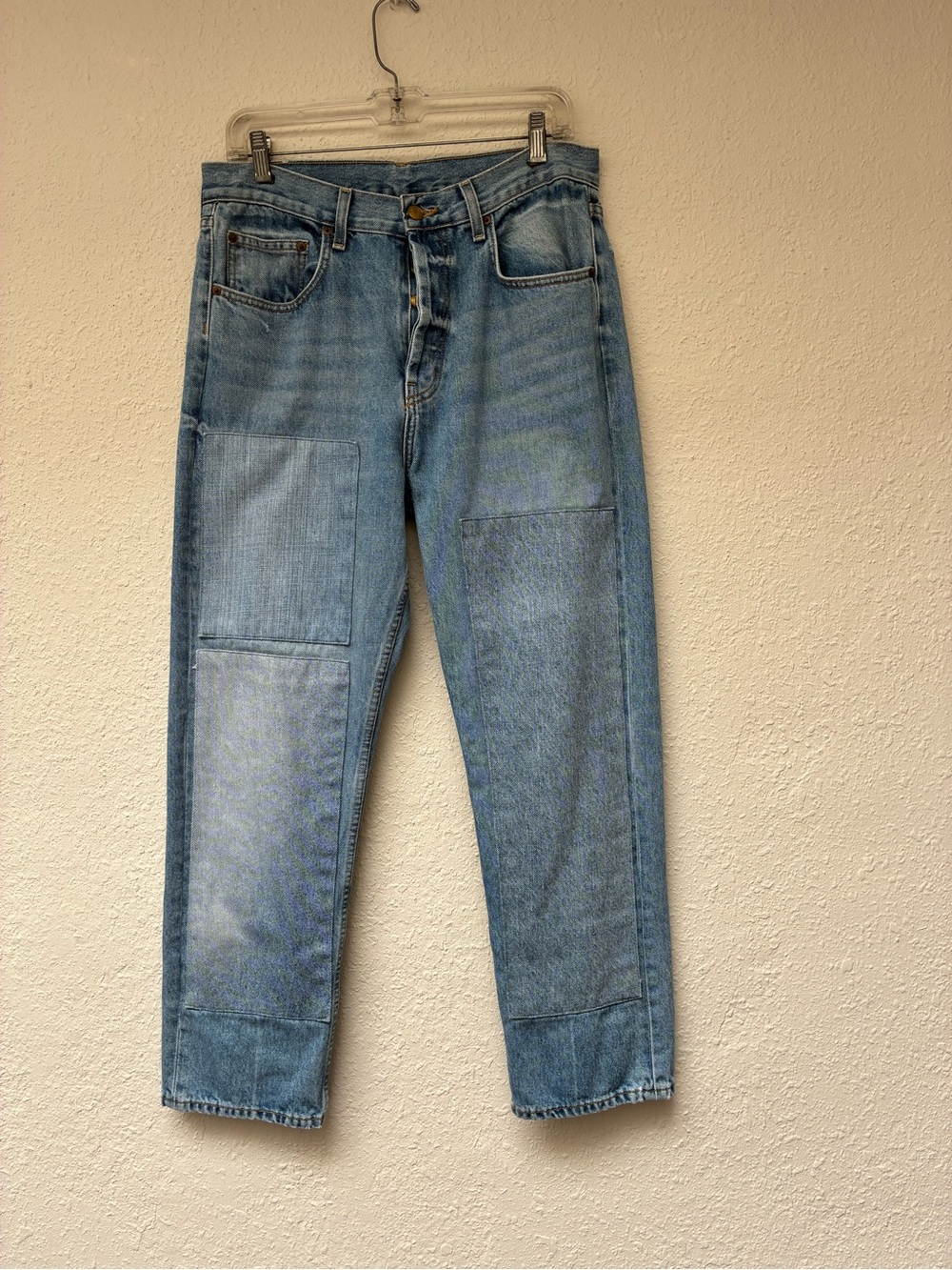 B Sides Patchwork Jeans